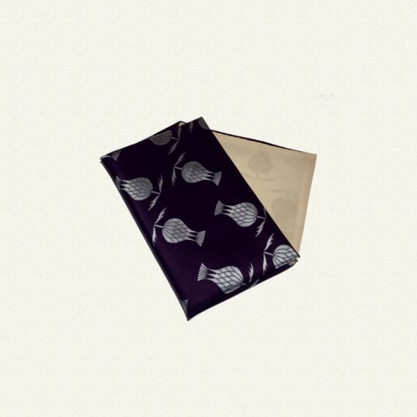 Furoshiki (Japanese wrapping cloth/deep purple)